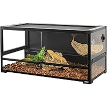 Amazon | 182L 爬虫類 飼育ケージ 折りたたみ式 グラステラリウム W90