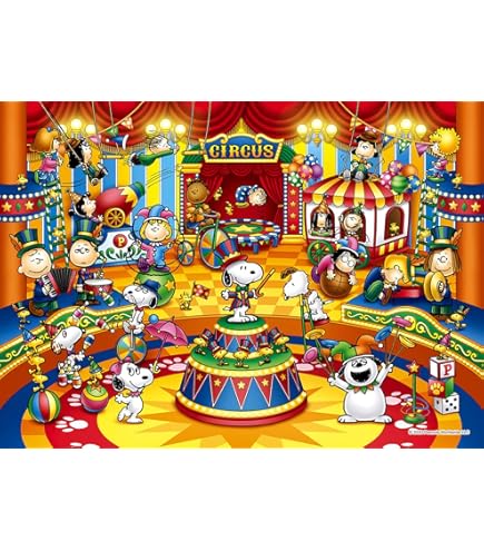 スヌーピー木製1000ピースジグソーパズル4セット☆サイズ50✕75cm