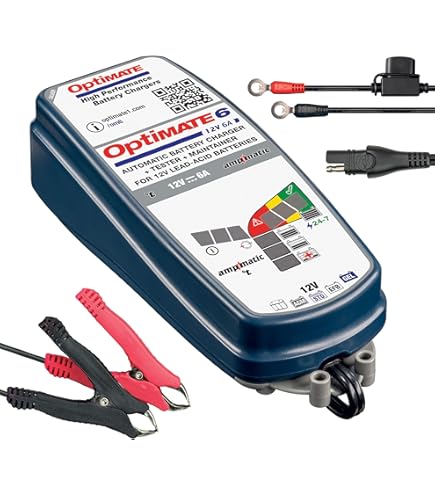 Amazon.co.jp: TECMATE(テックメイト) バイク用充電器 オプティメイト4