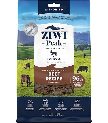 Amazon.co.jp: ZIWI エアドライドッグフード トライプ&ラム 454g 自然