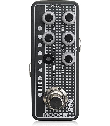 Amazon | Mooer Micro Preamp 010 プリアンプ ギターエフェクター