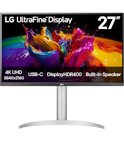 Amazon.co.jp: LG 27UL550-W 27 Inch 4K UHD IPS LED HDR Monitor with