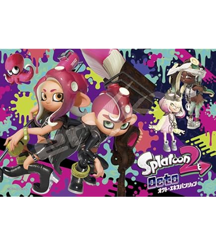 スプラトゥーン2 パズル 300ピース 1000ピース 3種類 未使用 スプラ