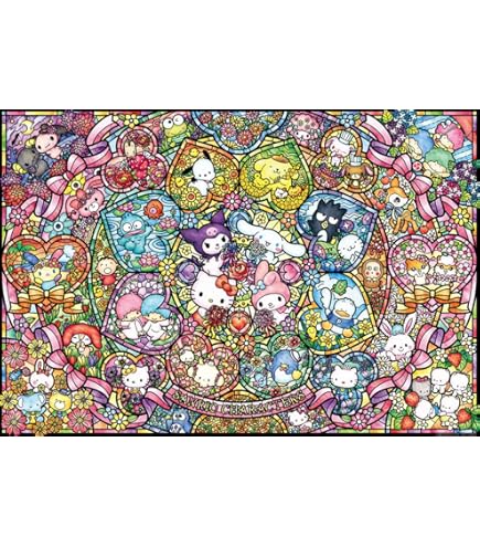 ドラえもん ✕ ハローキティ_どこでもドア_1000ピースジグソーパズル