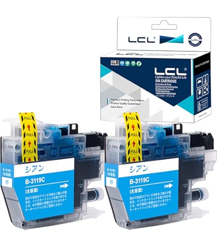 Amazon.co.jp: LCL Brother用 ブラザー用 LC3117 LC3119 LC3117BK