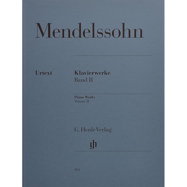 メンデルスゾーン: ピアノ作品集 第1巻/ヘンレ社/ピアノ・ソロ |本