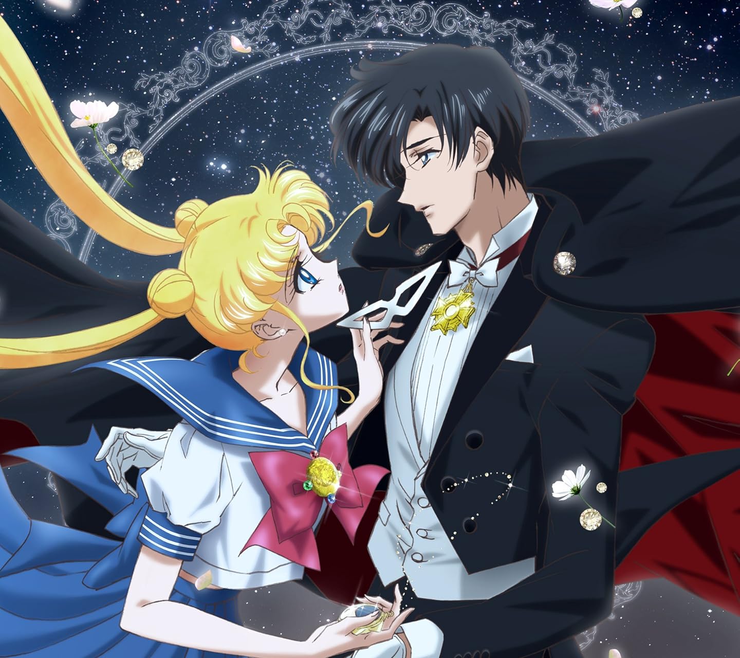 美少女戦士セーラームーン 月野うさぎ,タキシード仮面 HD(1440×1280