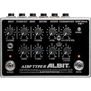 ALBIT A3GP ギター用プリアンプ ALBIT A3GP MARKII - ギター用