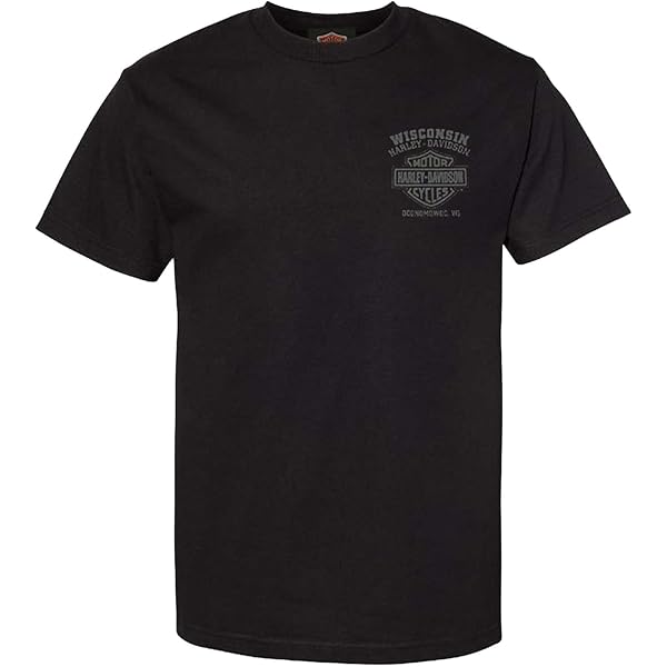 Harley-Davidson Men's 120th Anniversary Ringer Short Sleeve Tee