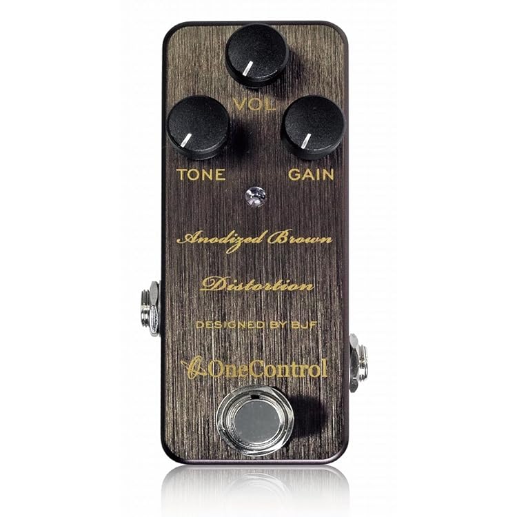 One Control Anodized Brown Distortion - 「ディストーション」と名が