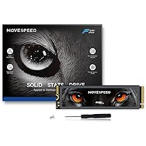 MOVE SPEED HB7450 2TB SSD for PS5 with Heatsink TLC NAND, PCIe 4.0