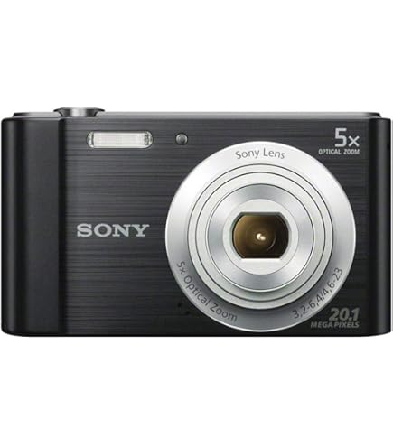 Amazon.com: Sony Cyber-Shot W810 20MP Black Digital Camera