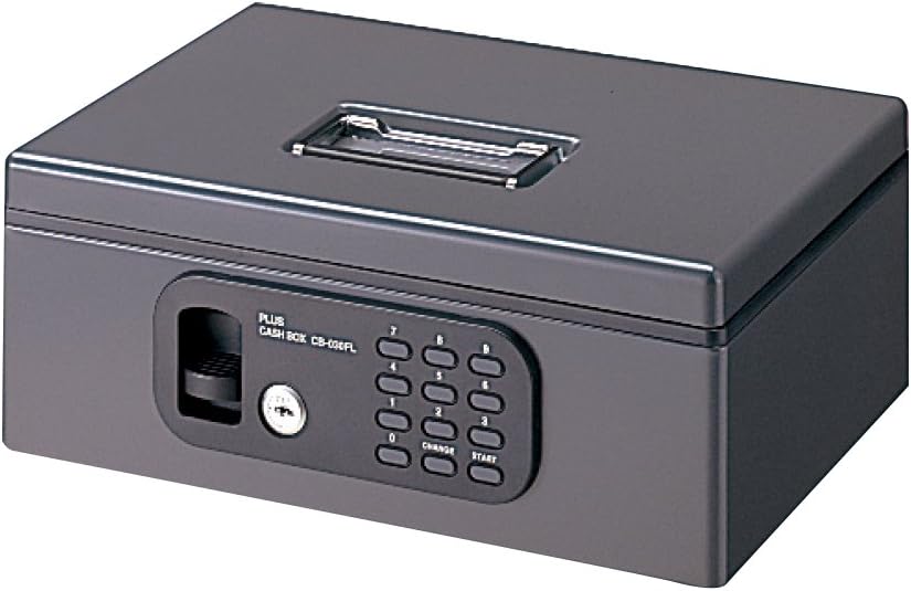 PLUS 電子ロック手提金庫 FL型 Sサイズ CB-030FL 取扱説明書・レビュー