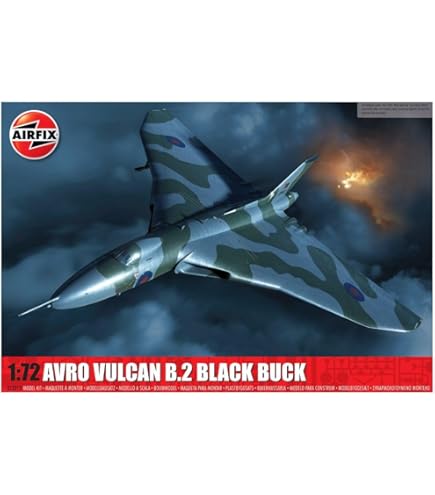 Amazon.com: Airfix Avro Vulcan B.2 1:72 Royal Military Aviation