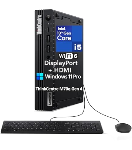 Amazon.com: Lenovo ThinkCentre M75q Gen 2 11JN0089US Desktop