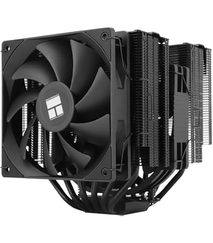 Thermalright Frost Commander 140 Black CPU Cooler, Dual Towers 5