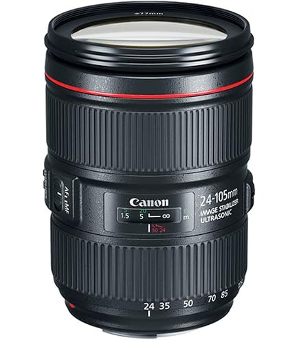 Amazon.com : Canon Zoom Lens EF24-105mm F4L is II USM - White Box