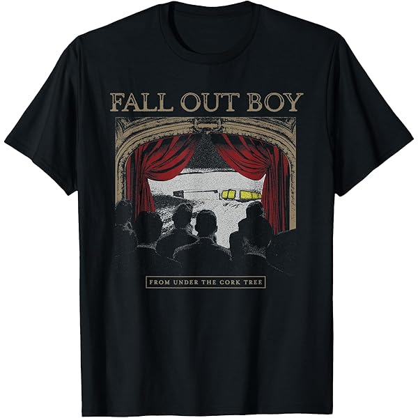 Amazon.com: Fall Out Boy - Punk Scratch Photo T-Shirt : Clothing