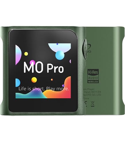 Amazon.com: SHANLING M0 Pro Hi-Res MP3 Music Player with Bluetooth