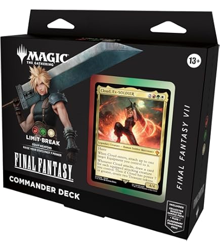 Amazon.com: Magic the Gathering Secret Lair x Final Fantasy