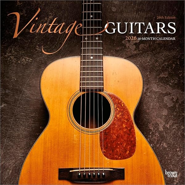 The Vintage Guitar Calendar 1998～2001 Vintage Guitar Wall