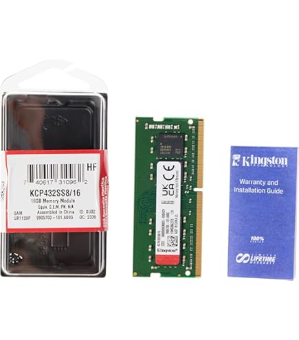 Amazon.com: Kingston ValueRAM 16GB 3200MT/s DDR4 Non-ECC CL22