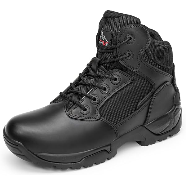 Amazon.com: Bates Men's Delta-6 Side Zip Work Boot,Black,8 EW US