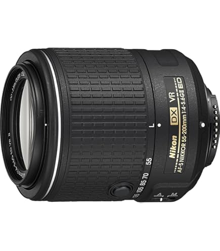 Amazon.com : NIKON AF-S DX NIKKOR 55-200mm f/4-5.6G ED VR II Lens