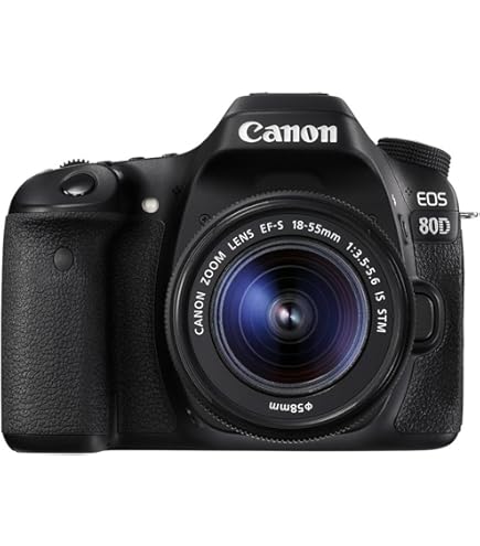 Amazon.com : Canon EOS 80D Digital SLR Kit with EF-S 18-135mm f