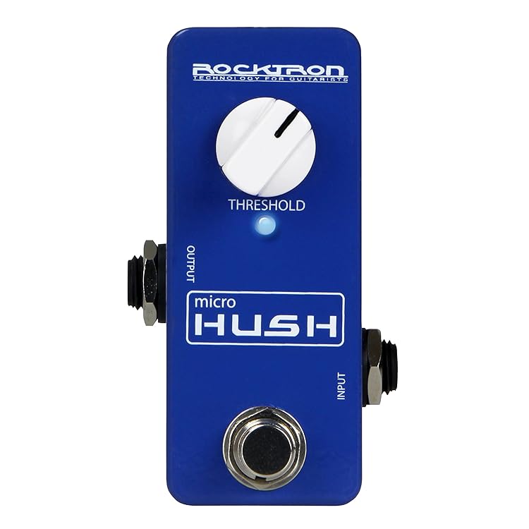 Rocktron MicroHUSH - ミニサイズのシンプルなノイズゲート【Supernice