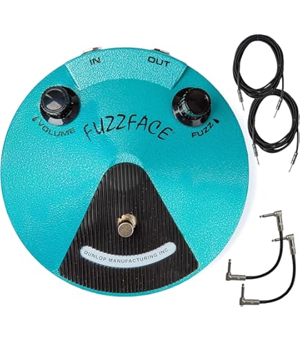 Amazon.com: Dunlop FFM1 SILICON FUZZ FACE MINI Pedal w/ 9V Power