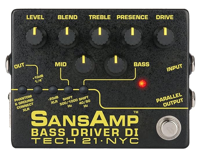 SansAmp BASS DRIVER DI V2 - 定番ベースプリアンプ「BASS DRIVER DI