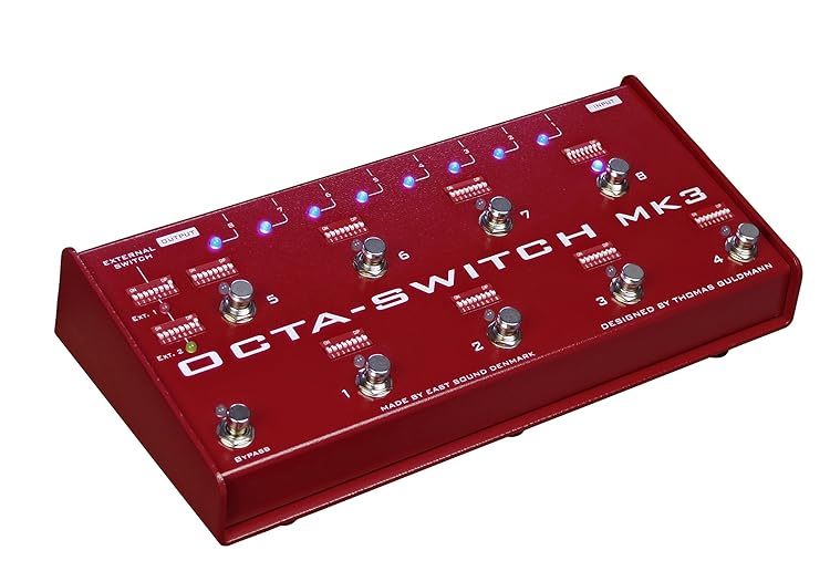 Carl Martin OCTA-SWITCH MK3 - 8系統のループを装備した