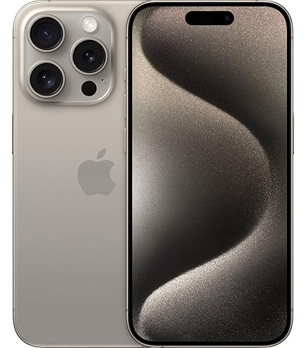 Amazon.com: Apple iPhone 15 Pro, 256GB, Black Titanium - Cricket