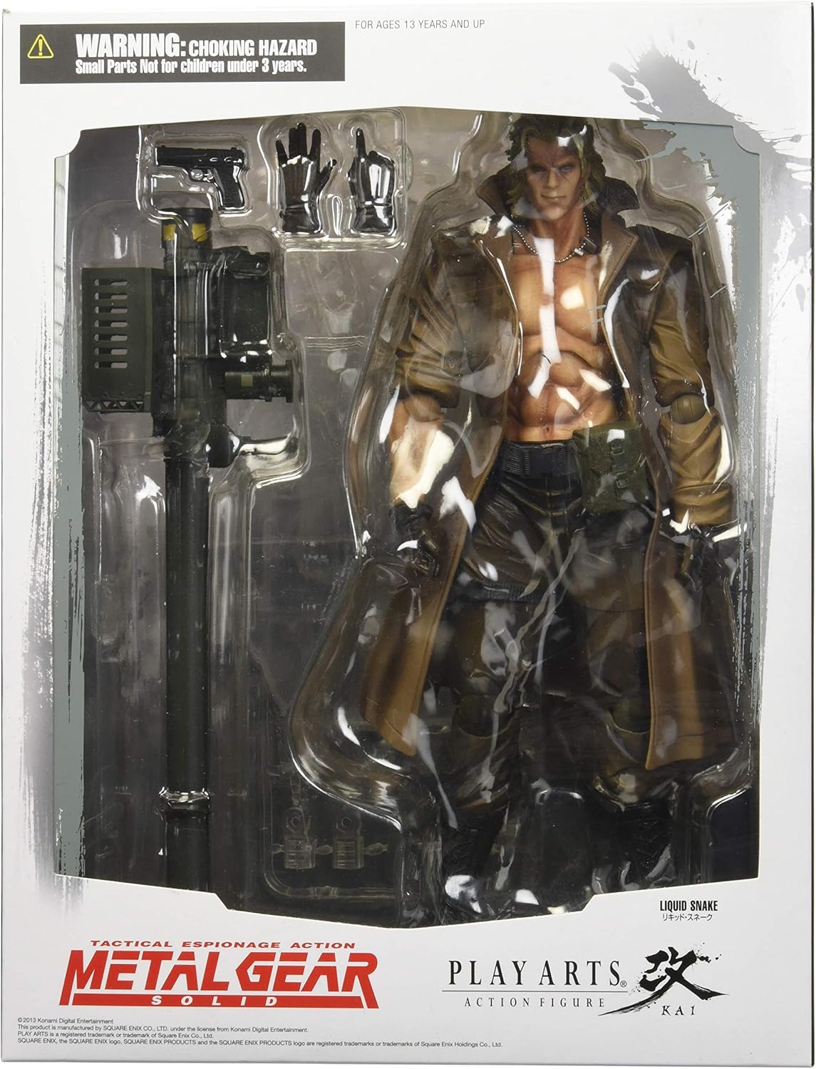 L GEAR PLAY ARTS KAI スネーク 25周年記念版 Metal Gear Solid SNAKE