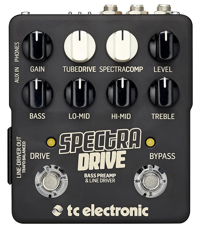 TC Electronic SPECTRADRIVE - ベーシストにとって必要な機能が1台に