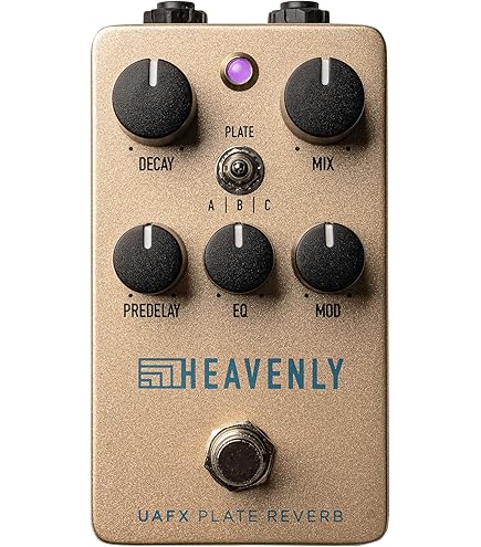 Amazon.com: Universal Audio UAFX Heavenly Plate Reverb Pedal