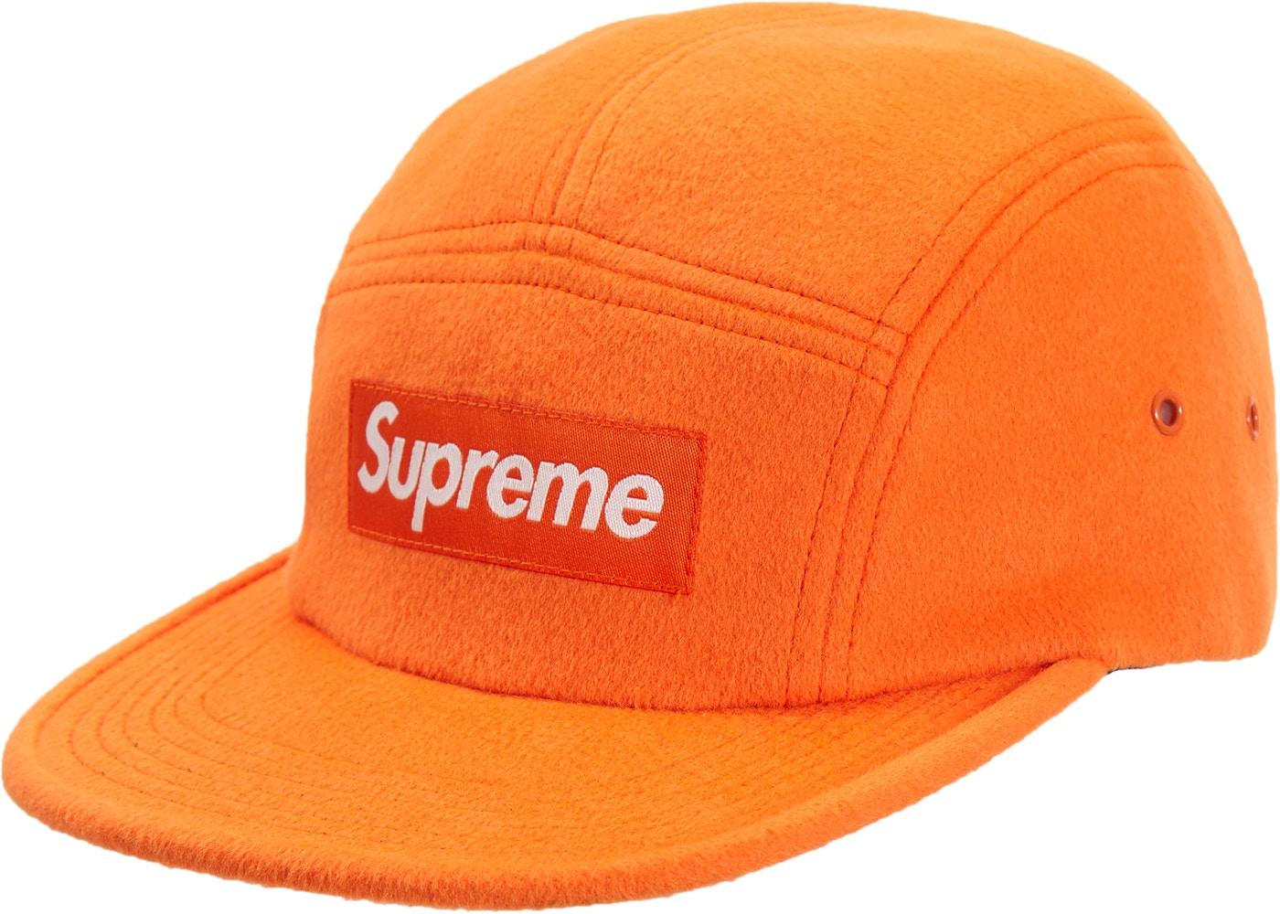 Supreme Wool Camp Cap Neon Orange - StockX News
