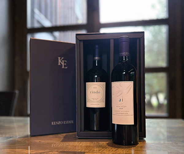 Cabernet Pair Gift Box - ai + rindo 2020 | Kenzo Estate