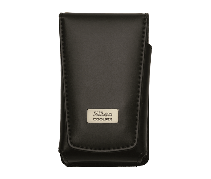 Nikon COOLPIX Vertical Black Leather Case | COOLPIX Compact Camera