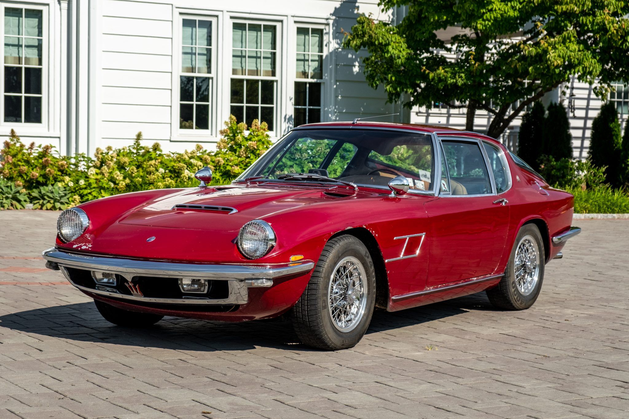 BBR マセラティ ミストラル スパイダー 1964年 レッドメタリック BBR