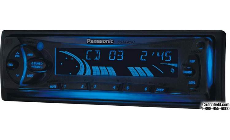 Panasonic CQ-DF402U CD Receiver with CD Changer Controls at