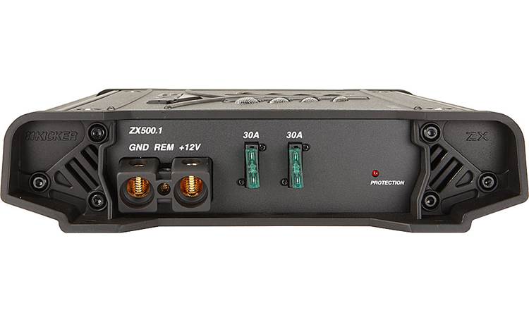 Kicker 08ZX500.1 ZX Series mono subwoofer amplifier 500 watts RMS