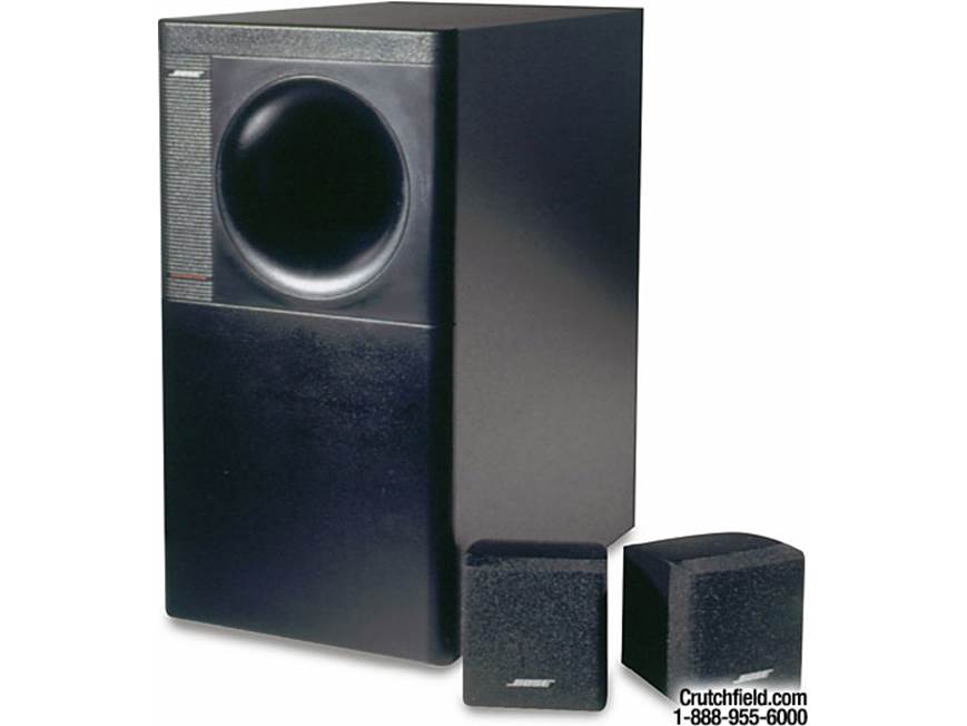 Bose® Acoustimass® 3 Series IV (Black) Bose's most compact and