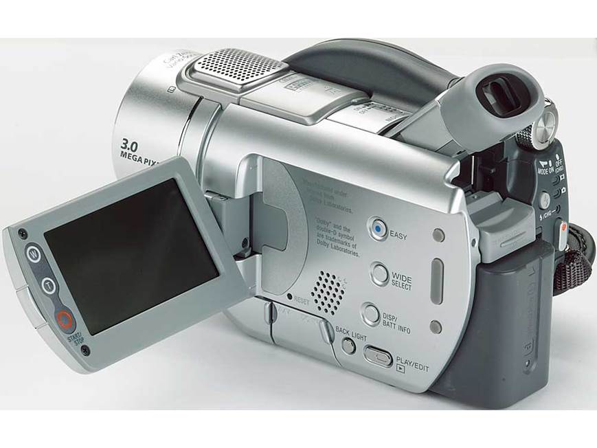 Sony DCR-DVD405 DVD camcorder with Dolby® Digital surround sound