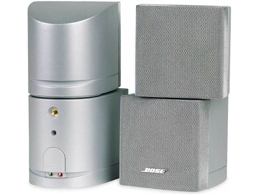 Bose® Acoustimass® 15 Series II (Silver satellites/black bass