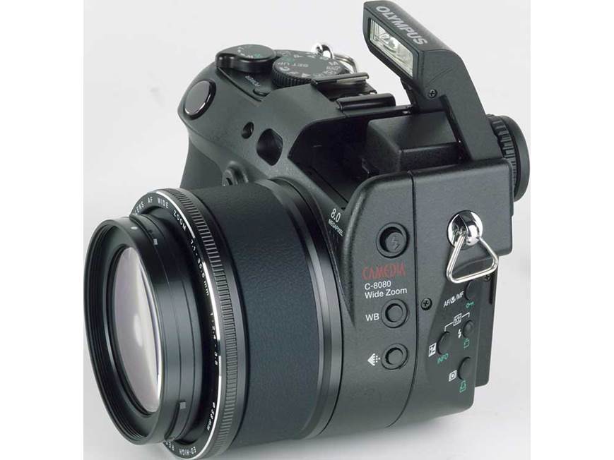 Olympus C-8080 Wide Zoom 8-megapixel digital camera at Crutchfield