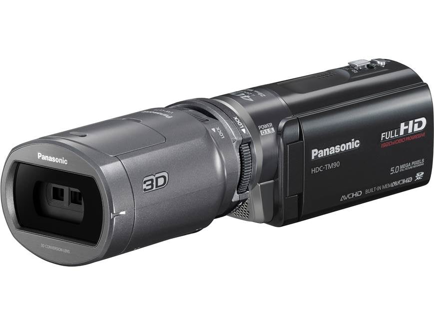 Panasonic HDC-TM90 HD camcorder with 16GB flash memory, 3D-ready