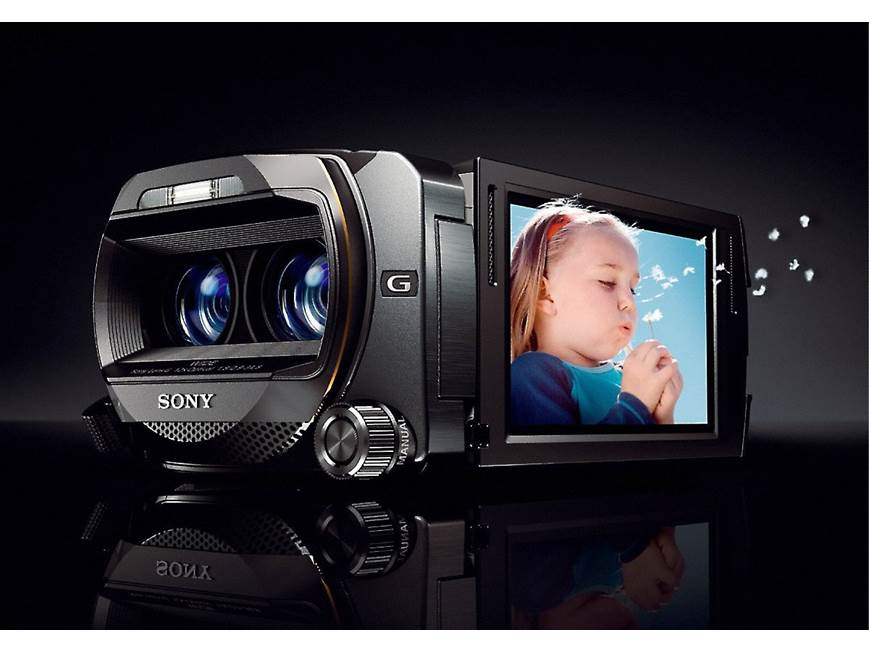 Sony Handycam® HDR-TD10 3D-capable HD camcorder with 64GB built-in