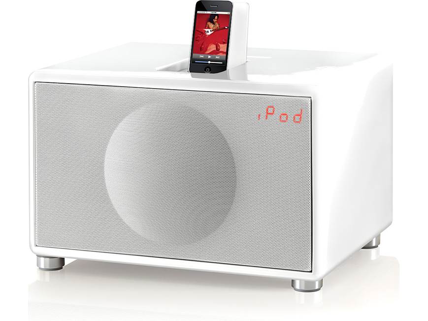 Geneva Sound System Model L (Red) CD player/radio with iPod® and